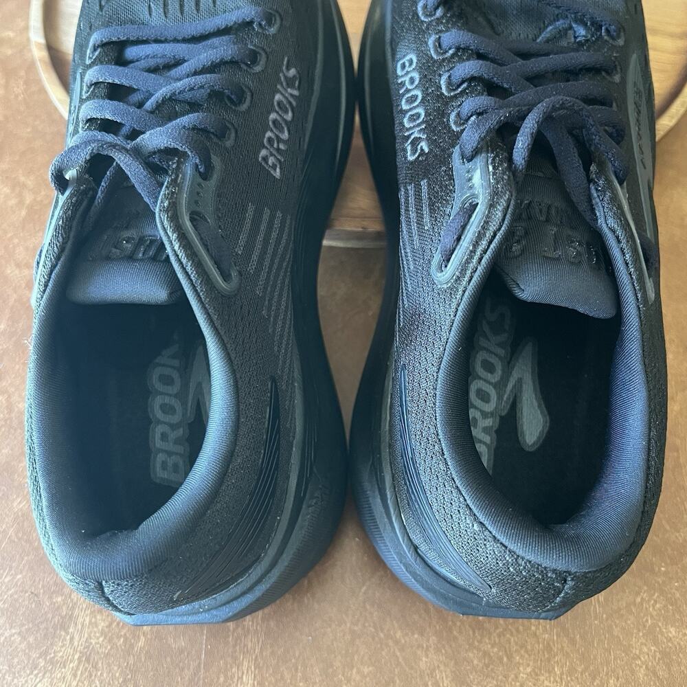 Brooks Ghost Max 3 Women 8.5 Max Cushion Black Running Sneaker Shoes - Picture 6 of 16